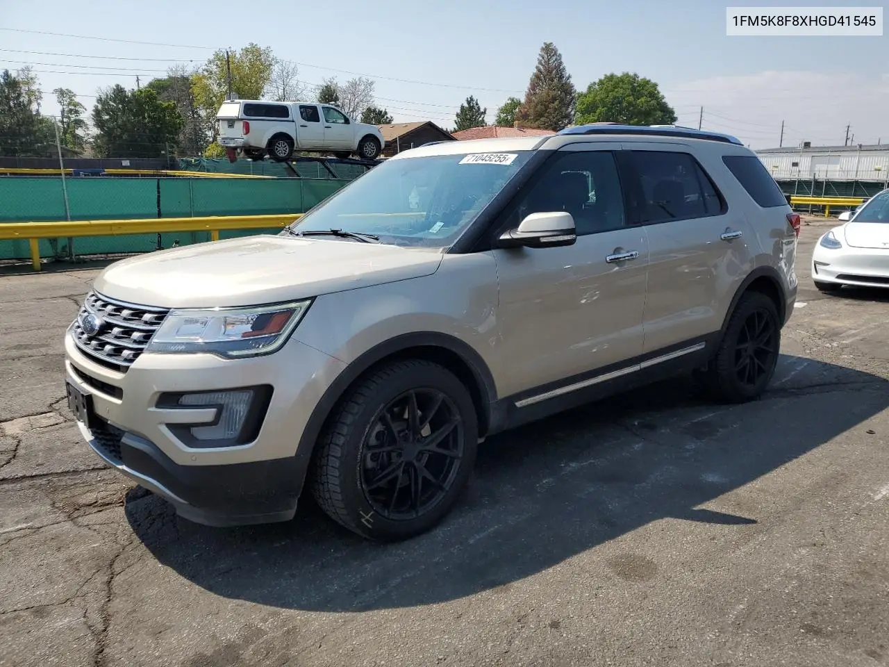 1FM5K8F8XHGD41545 2017 Ford Explorer Limited