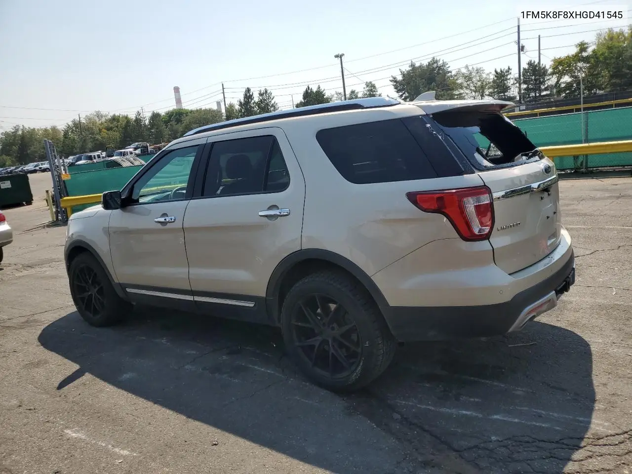 1FM5K8F8XHGD41545 2017 Ford Explorer Limited