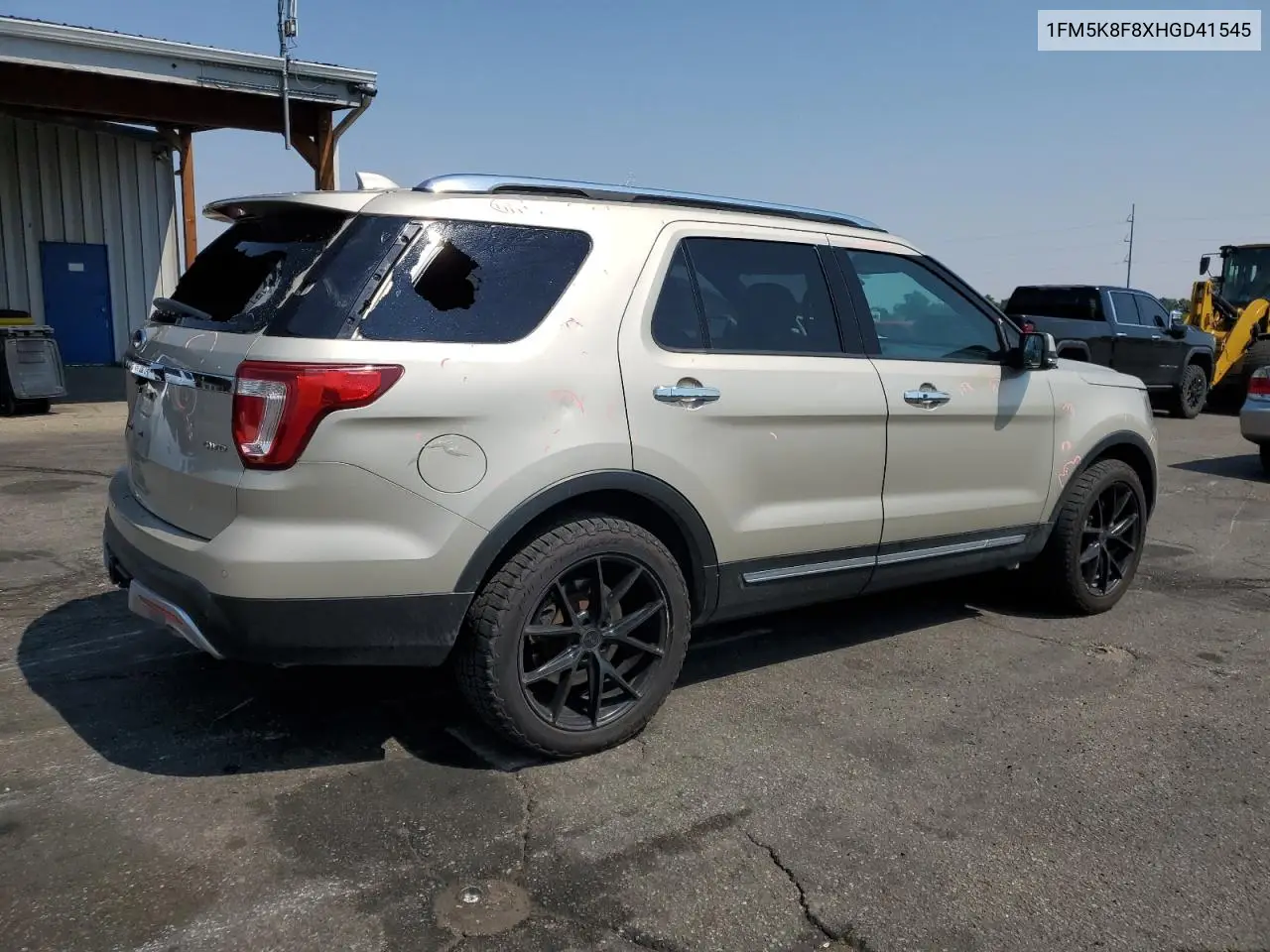 1FM5K8F8XHGD41545 2017 Ford Explorer Limited