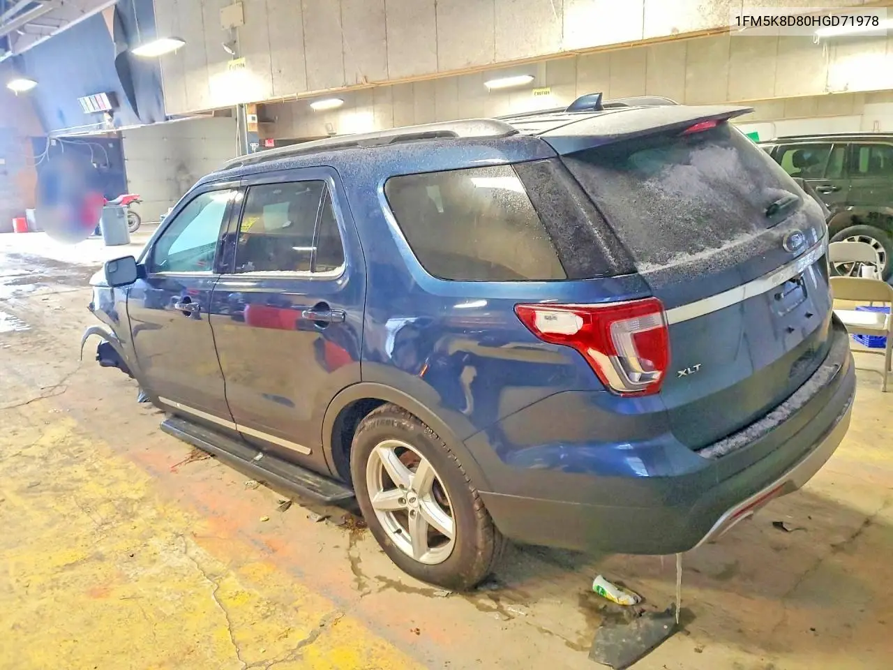 1FM5K8D80HGD71978 2017 Ford Explorer Xlt