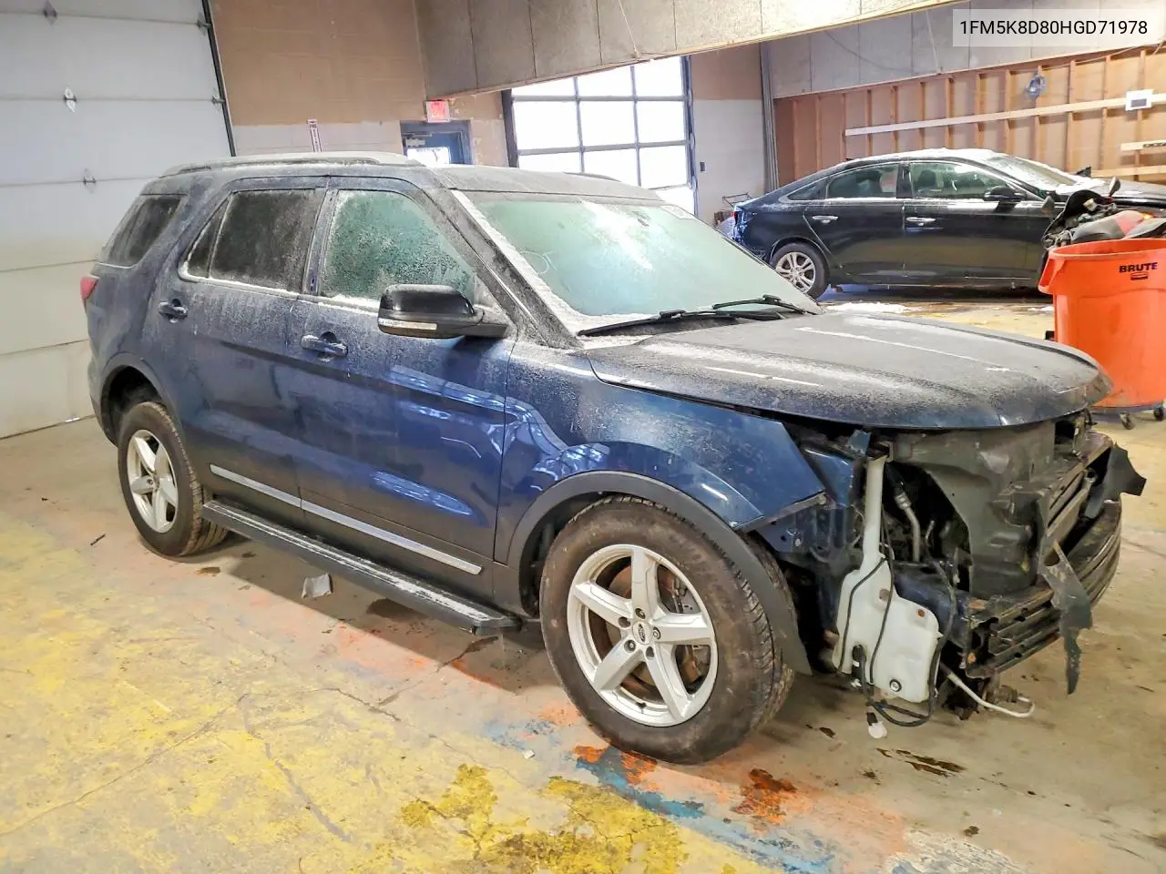 1FM5K8D80HGD71978 2017 Ford Explorer Xlt