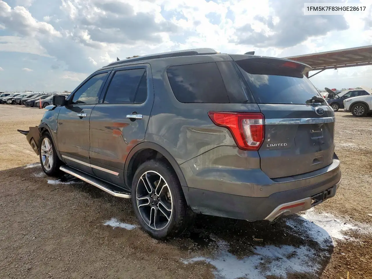 1FM5K7F83HGE28617 2017 Ford Explorer Limited