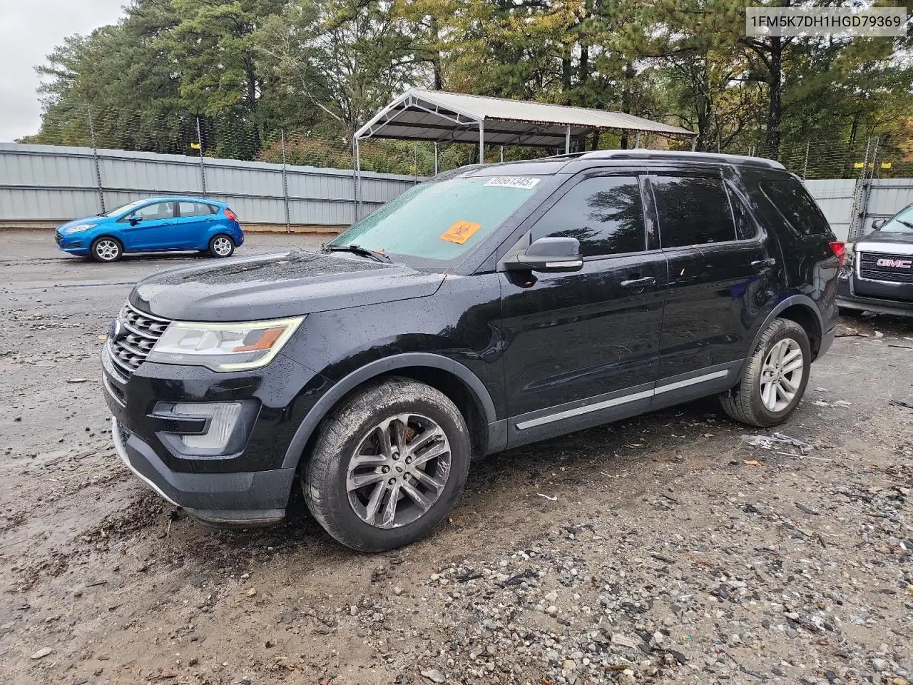 1FM5K7DH1HGD79369 2017 Ford Explorer Xlt