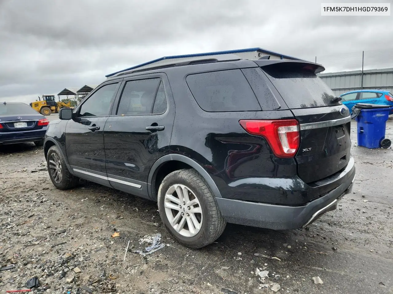 1FM5K7DH1HGD79369 2017 Ford Explorer Xlt