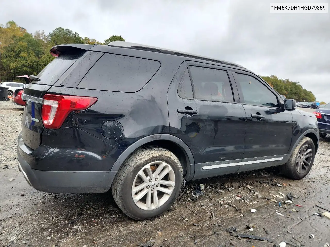 1FM5K7DH1HGD79369 2017 Ford Explorer Xlt