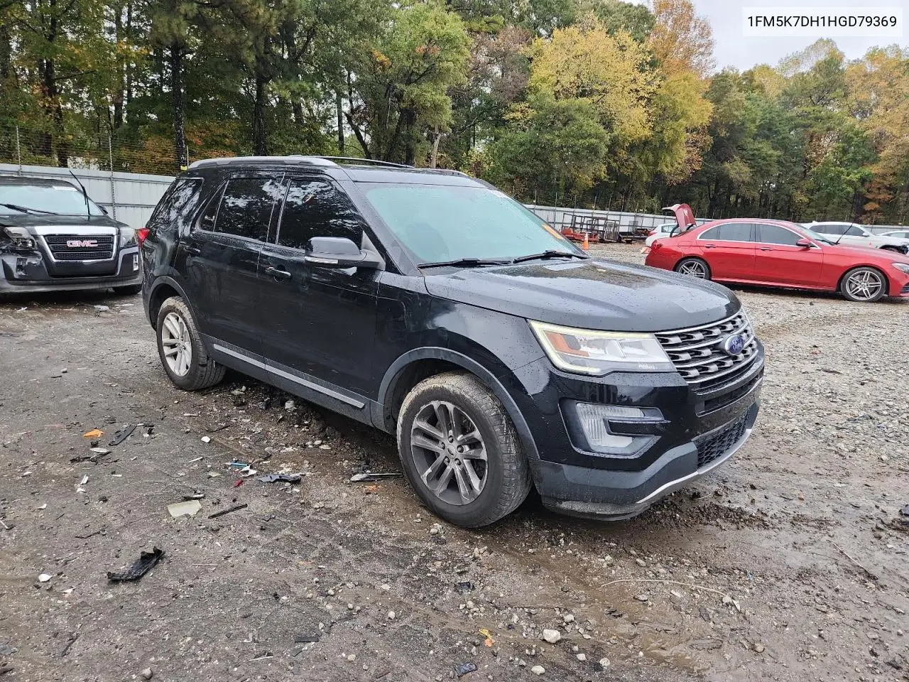 1FM5K7DH1HGD79369 2017 Ford Explorer Xlt