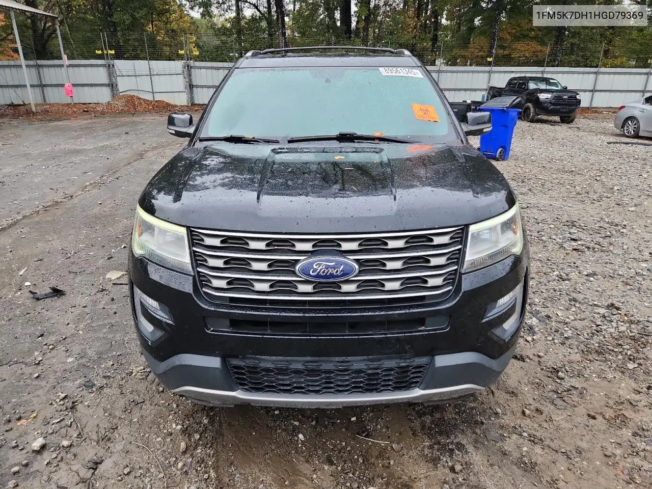 1FM5K7DH1HGD79369 2017 Ford Explorer Xlt