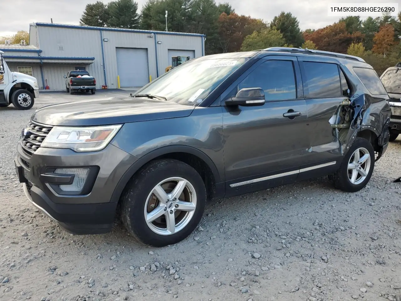 1FM5K8D88HGE26290 2017 Ford Explorer Xlt
