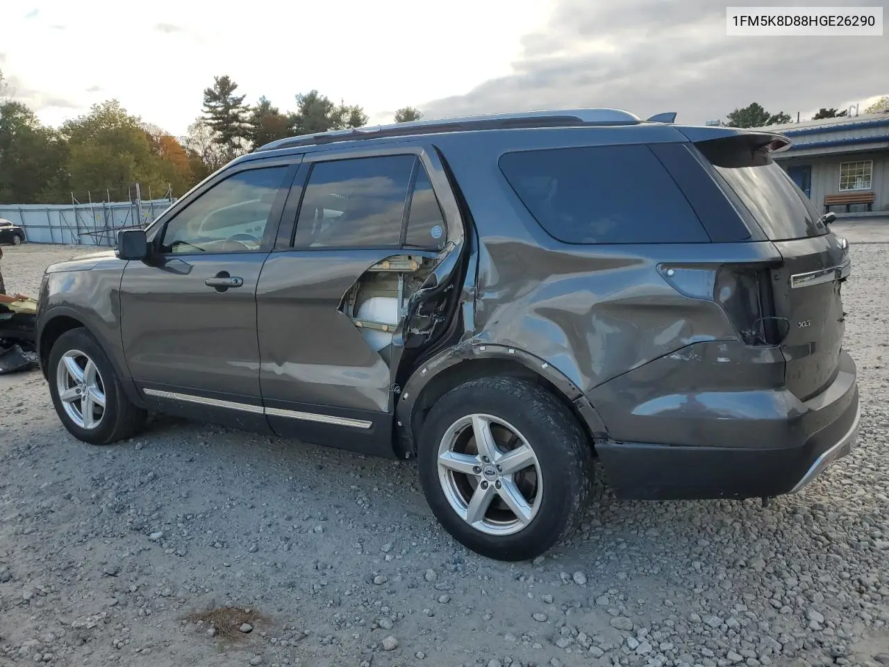1FM5K8D88HGE26290 2017 Ford Explorer Xlt