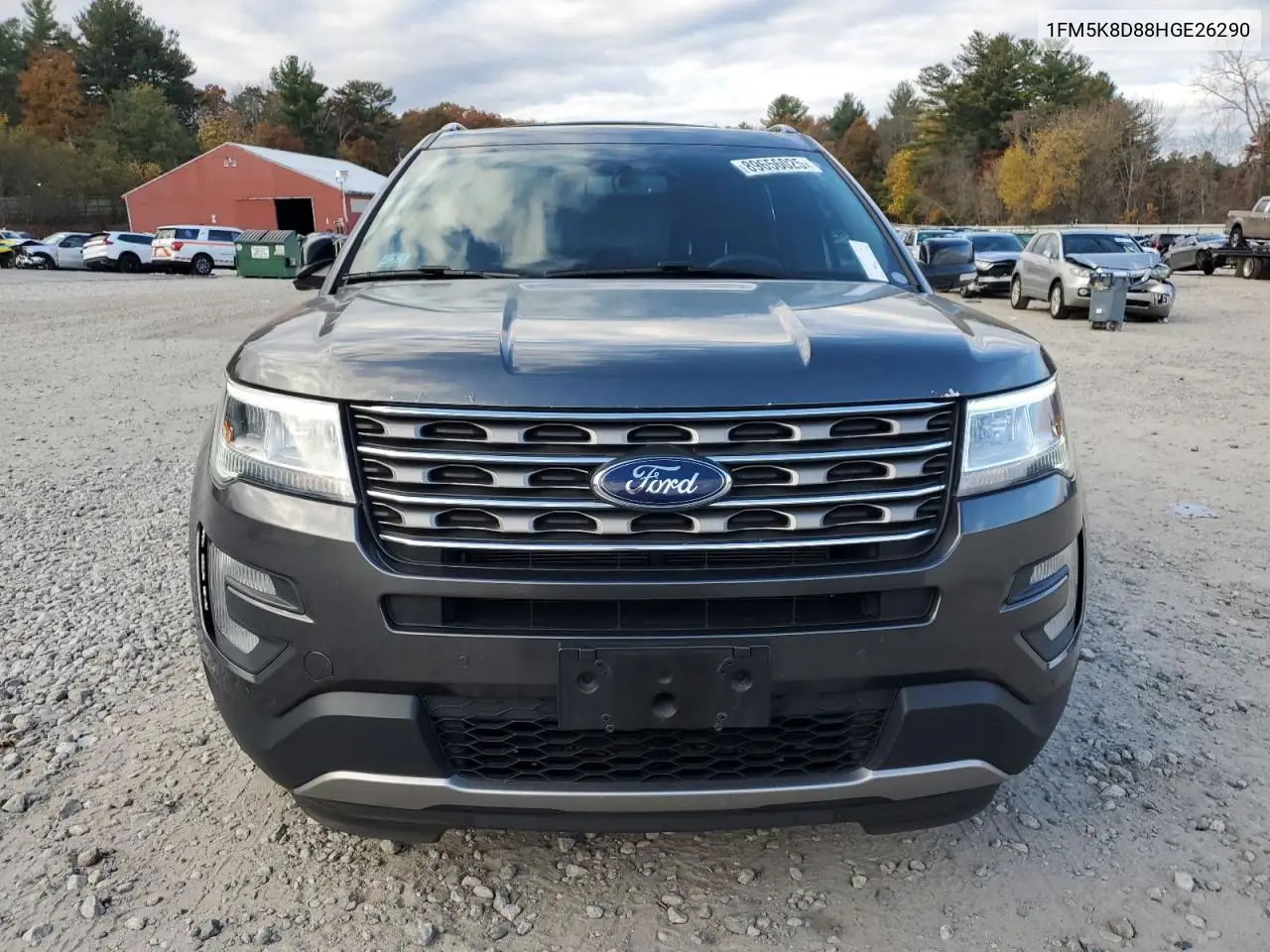 1FM5K8D88HGE26290 2017 Ford Explorer Xlt