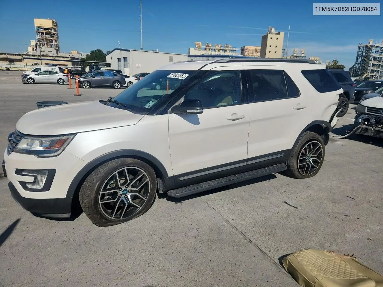 1FM5K7D82HGD78084 2017 Ford Explorer Xlt