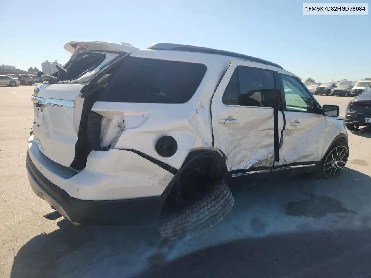 1FM5K7D82HGD78084 2017 Ford Explorer Xlt