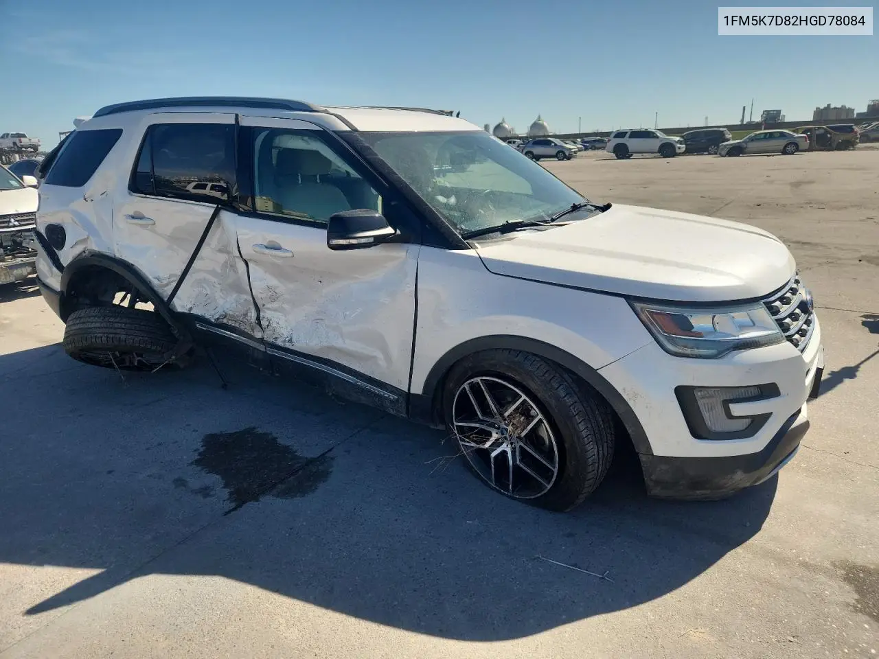 1FM5K7D82HGD78084 2017 Ford Explorer Xlt
