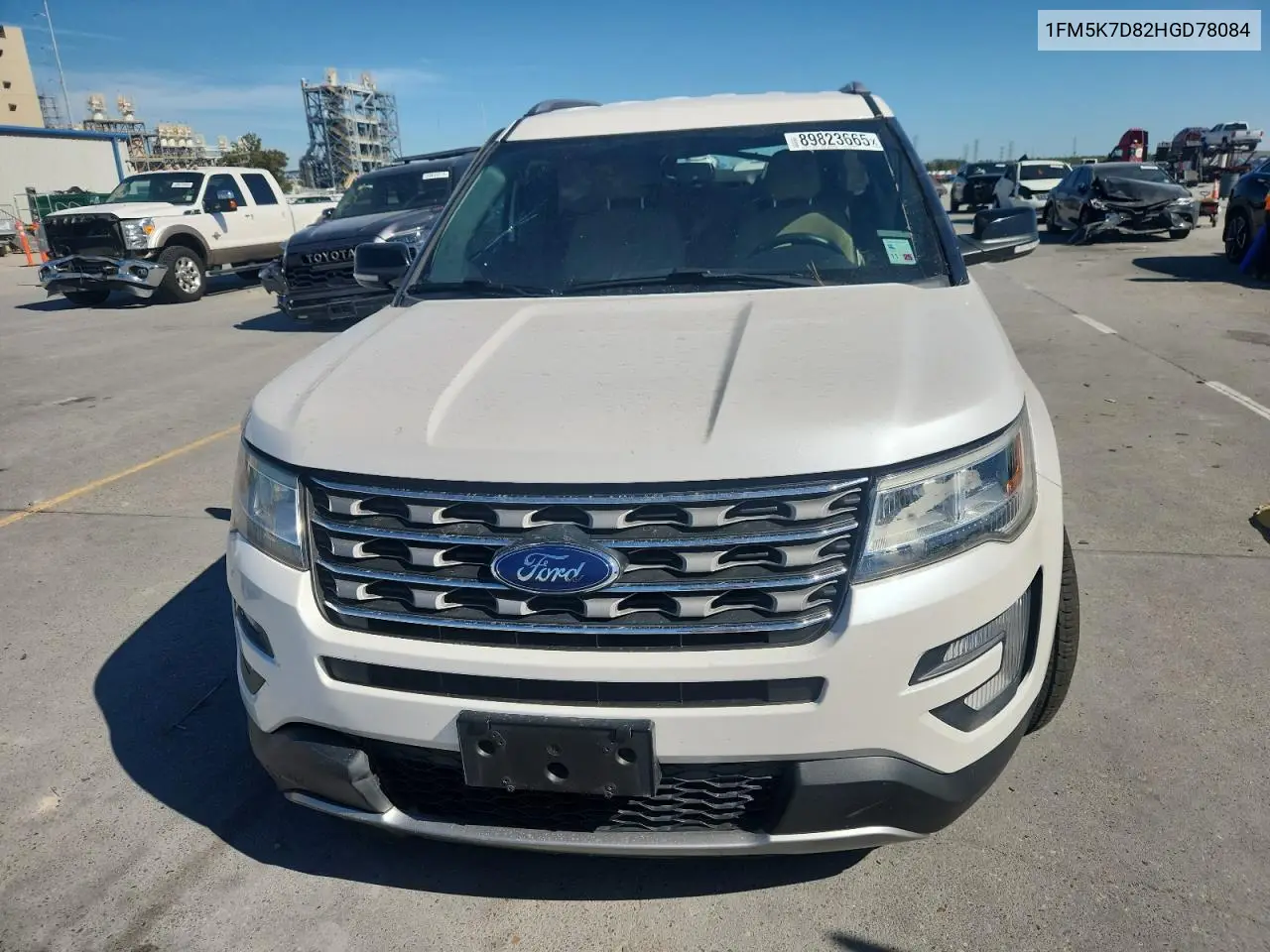 1FM5K7D82HGD78084 2017 Ford Explorer Xlt