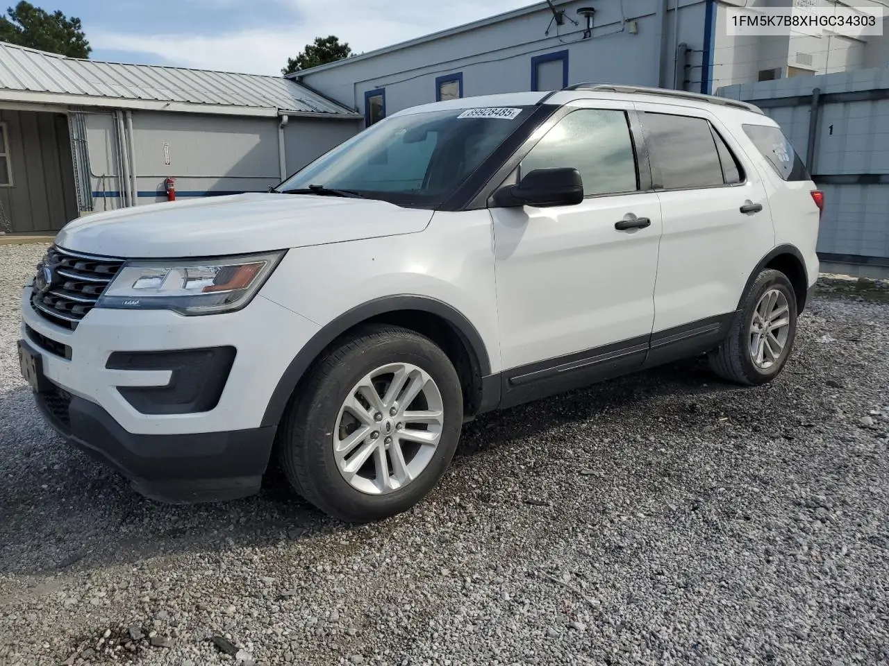 1FM5K7B8XHGC34303 2017 Ford Explorer