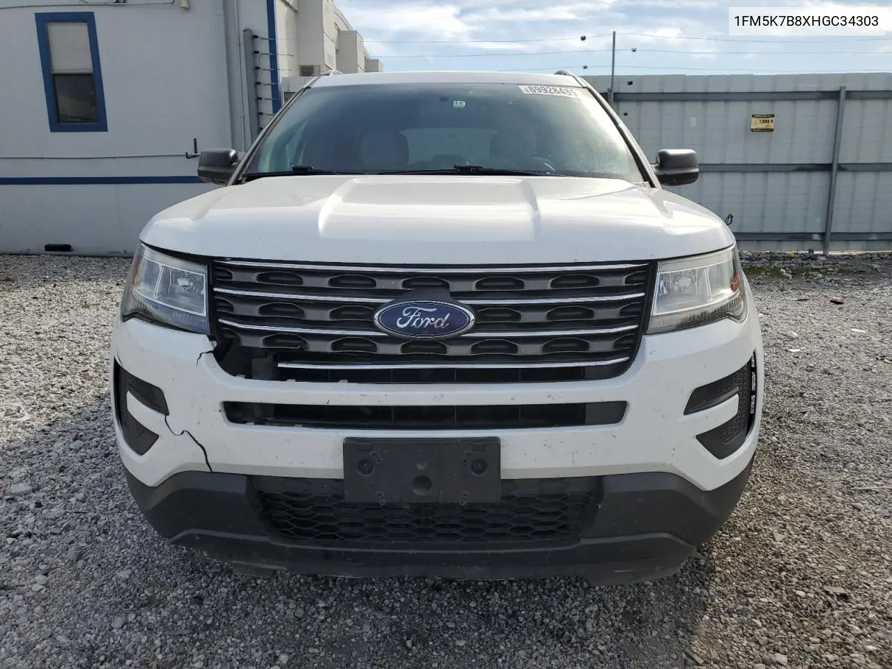 1FM5K7B8XHGC34303 2017 Ford Explorer
