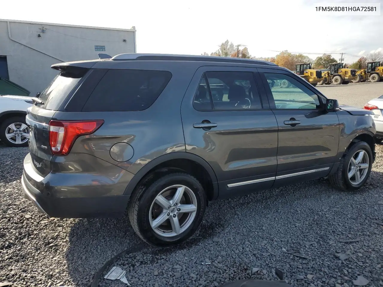 1FM5K8D81HGA72581 2017 Ford Explorer Xlt