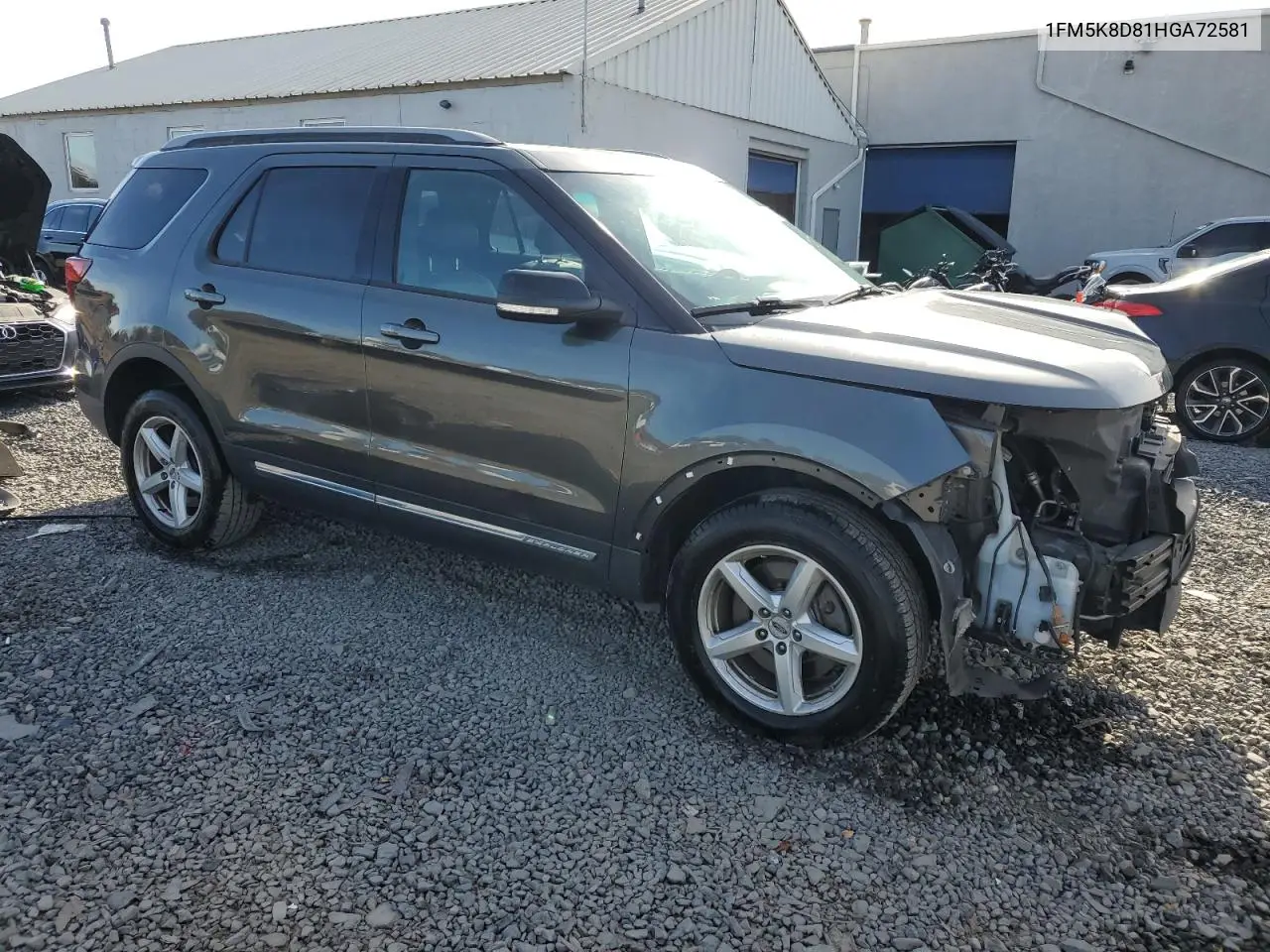 1FM5K8D81HGA72581 2017 Ford Explorer Xlt