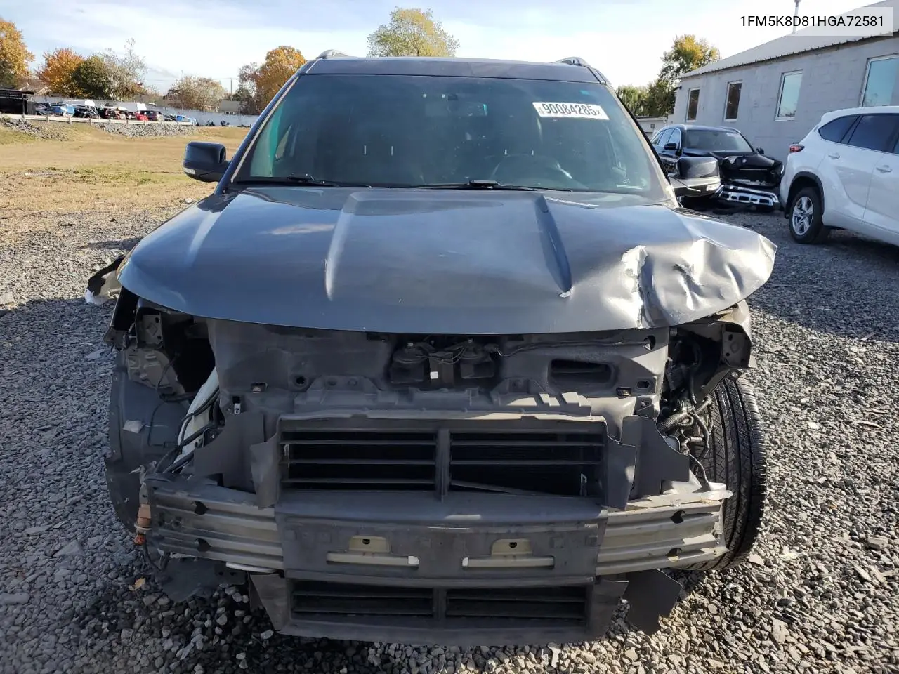 1FM5K8D81HGA72581 2017 Ford Explorer Xlt