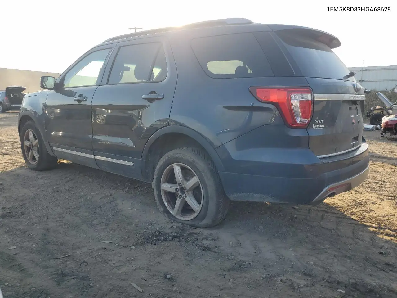 1FM5K8D83HGA68628 2017 Ford Explorer Xlt