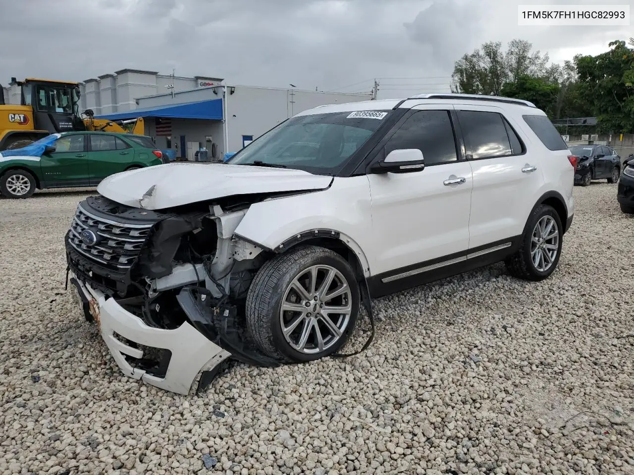 1FM5K7FH1HGC82993 2017 Ford Explorer Limited
