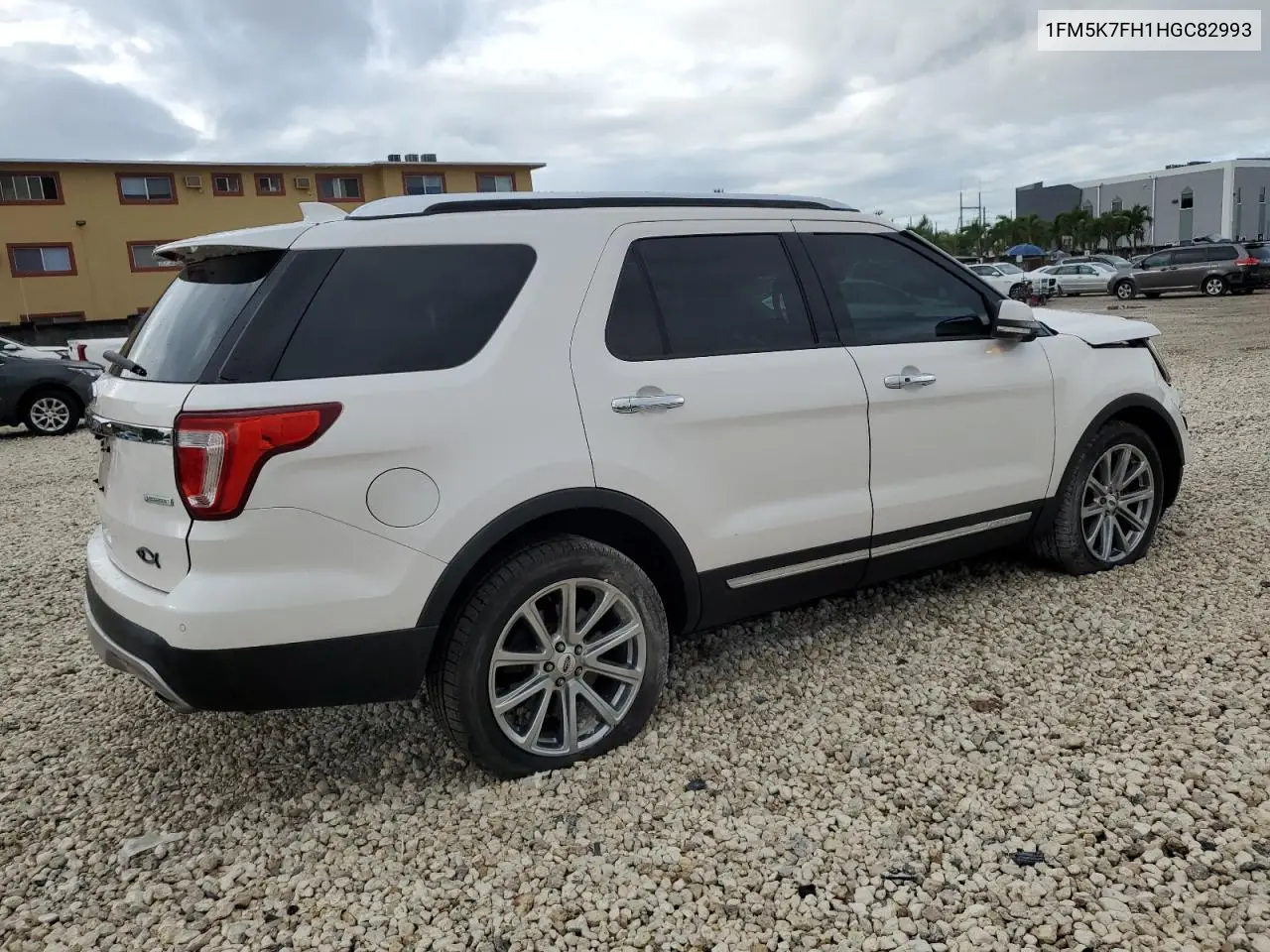 1FM5K7FH1HGC82993 2017 Ford Explorer Limited
