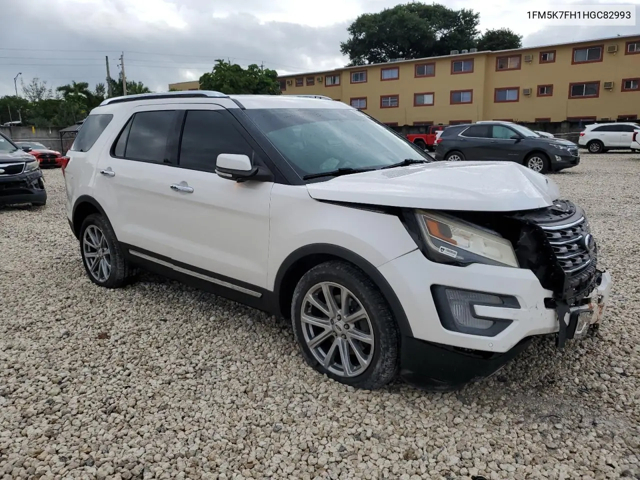 1FM5K7FH1HGC82993 2017 Ford Explorer Limited