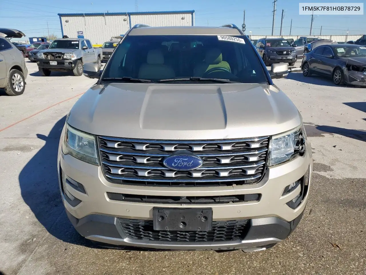 1FM5K7F81HGB78729 2017 Ford Explorer Limited