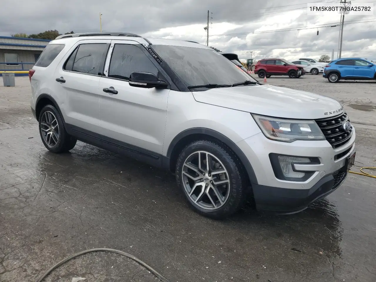 1FM5K8GT7HGA25782 2017 Ford Explorer Sport