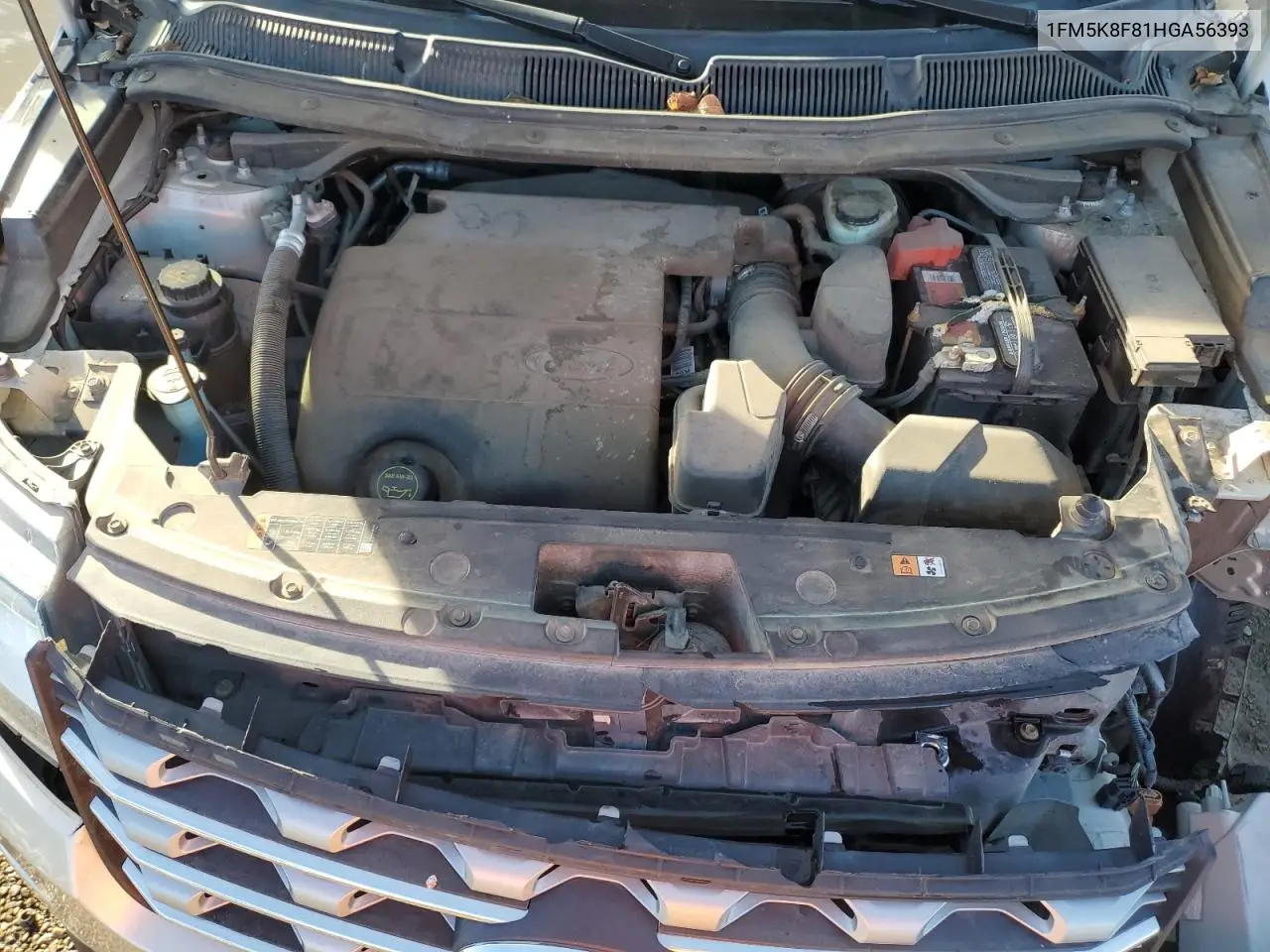 1FM5K8F81HGA56393 2017 Ford Explorer Limited