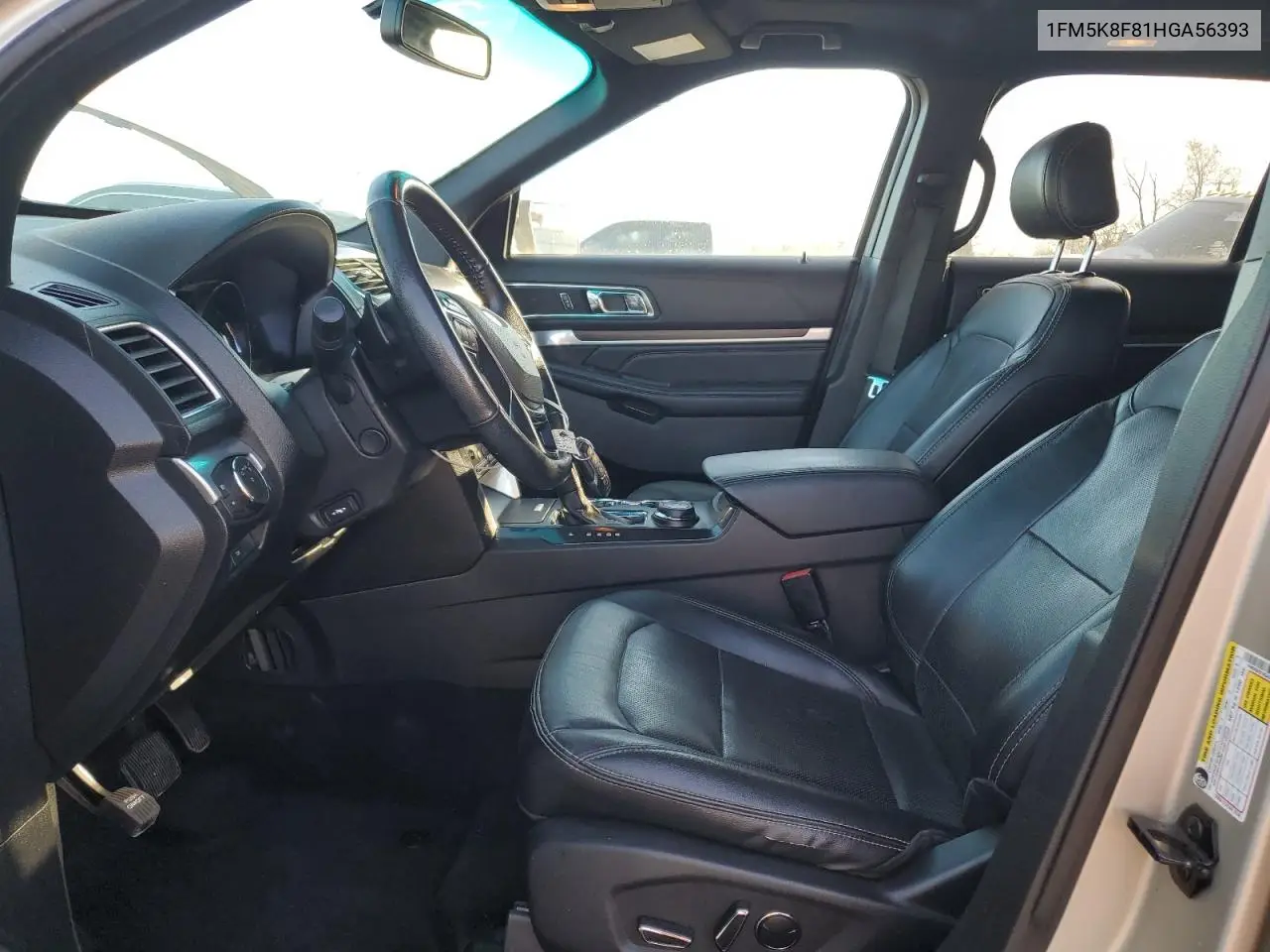 1FM5K8F81HGA56393 2017 Ford Explorer Limited
