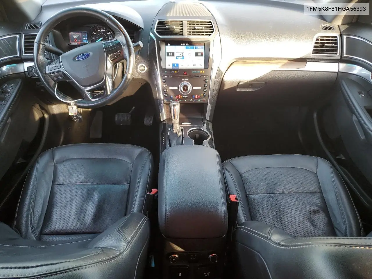 1FM5K8F81HGA56393 2017 Ford Explorer Limited