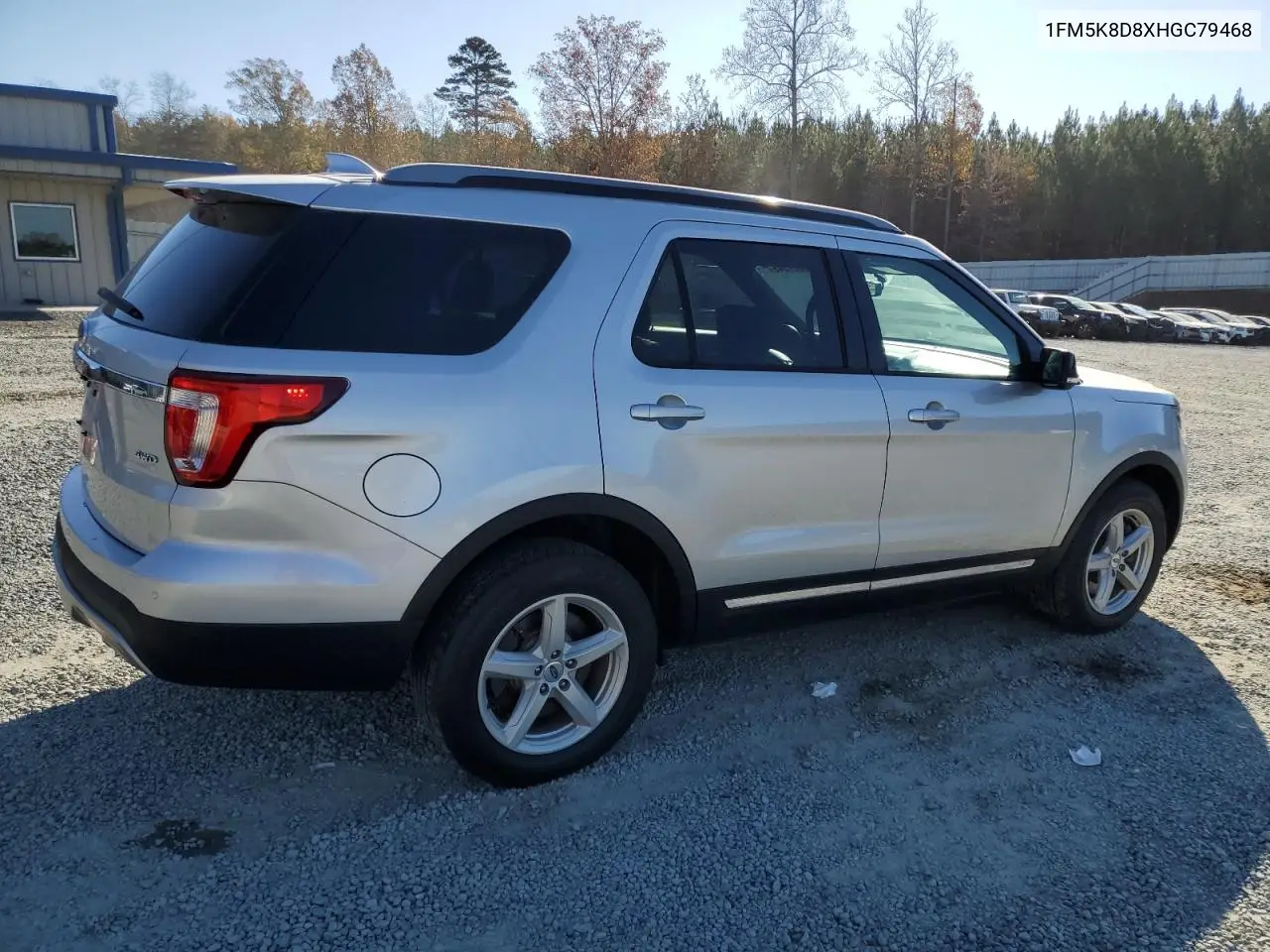 1FM5K8D8XHGC79468 2017 Ford Explorer Xlt