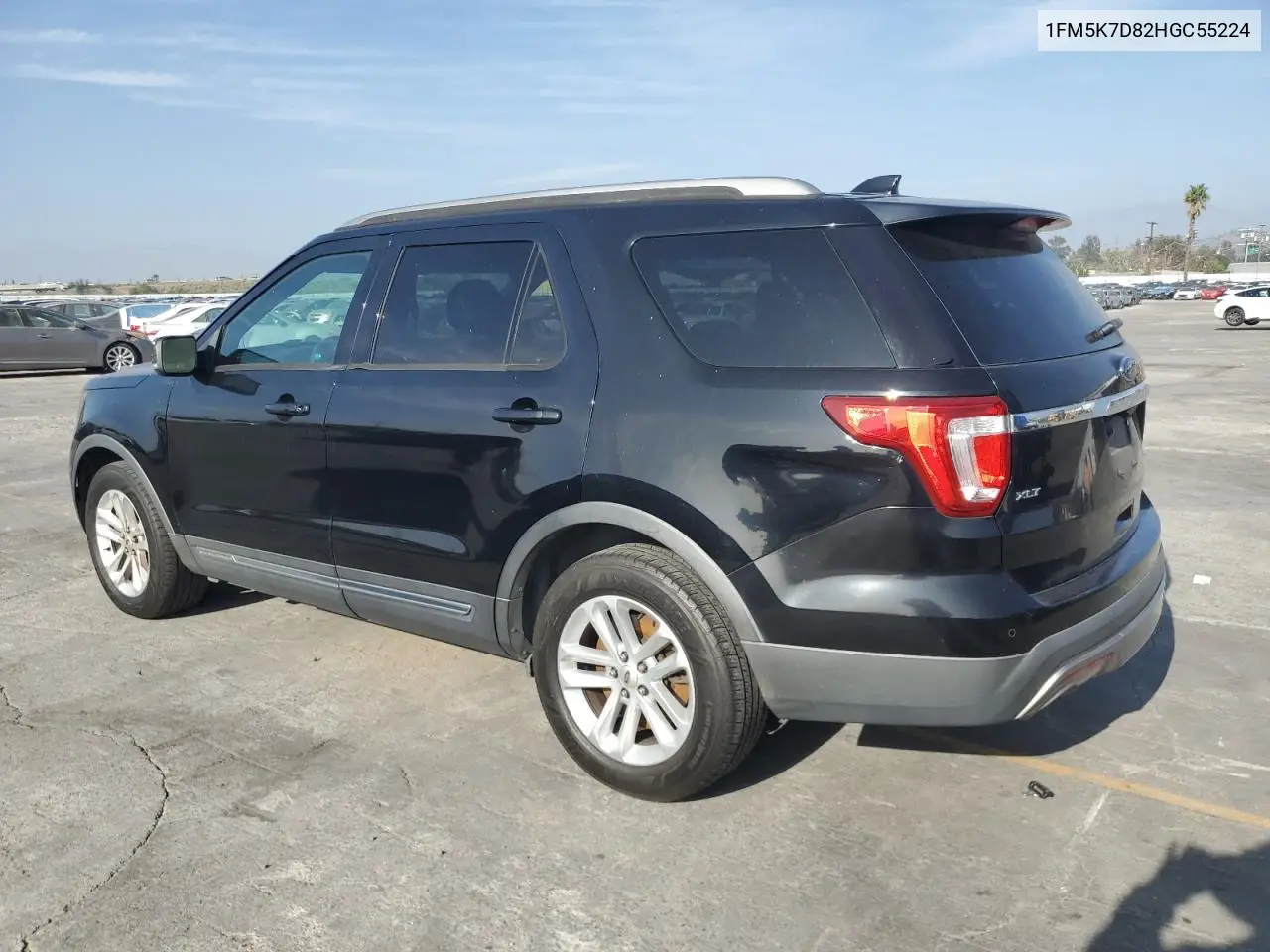 1FM5K7D82HGC55224 2017 Ford Explorer Xlt