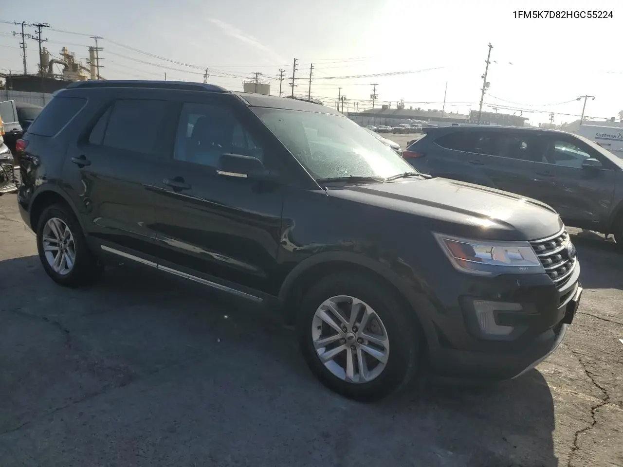 1FM5K7D82HGC55224 2017 Ford Explorer Xlt
