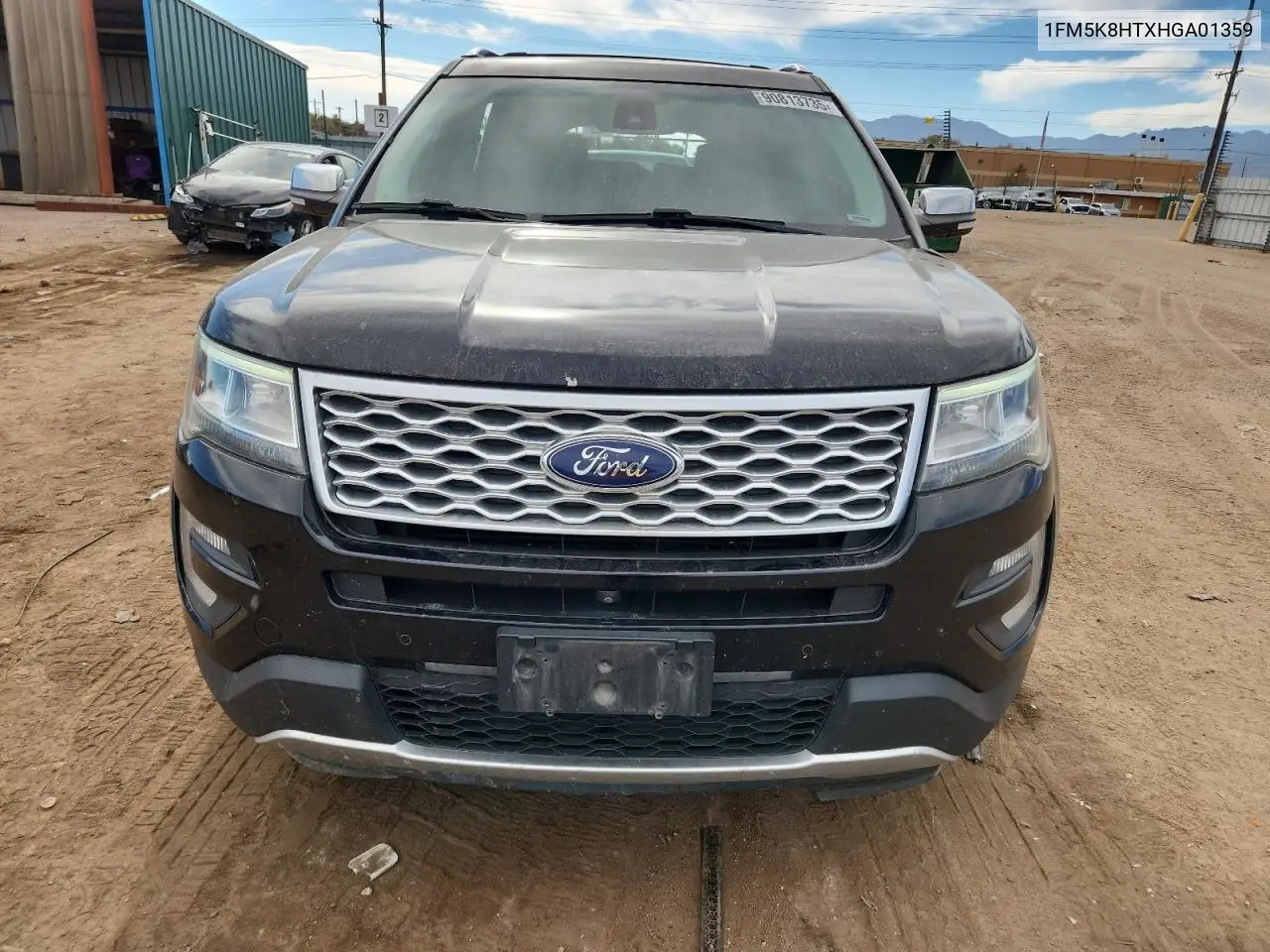 1FM5K8HTXHGA01359 2017 Ford Explorer Platinum