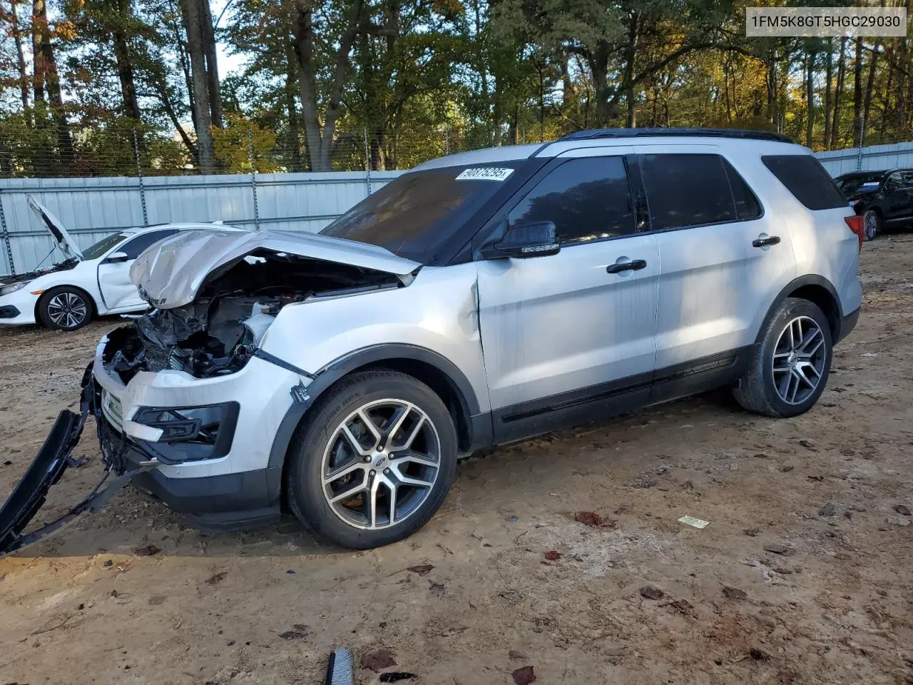 1FM5K8GT5HGC29030 2017 Ford Explorer Sport