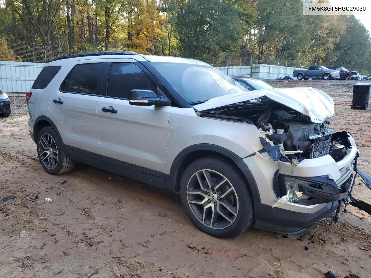 1FM5K8GT5HGC29030 2017 Ford Explorer Sport