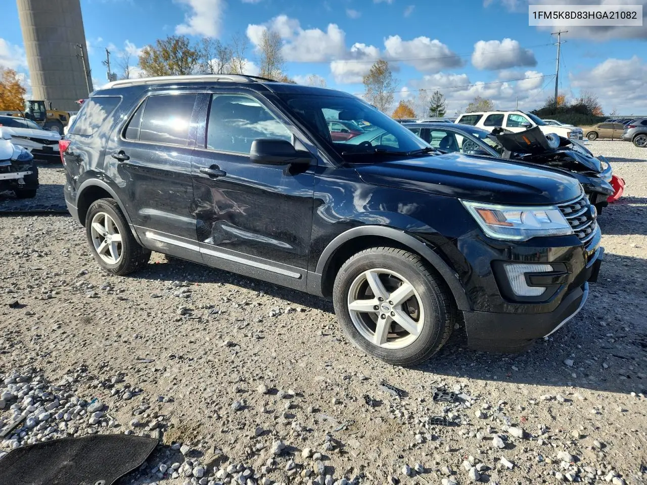1FM5K8D83HGA21082 2017 Ford Explorer Xlt