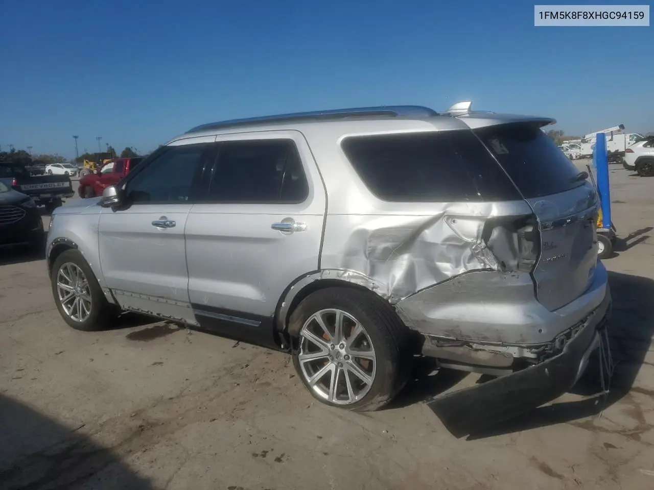 1FM5K8F8XHGC94159 2017 Ford Explorer Limited