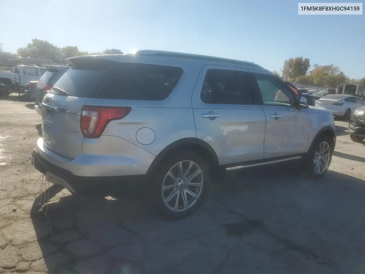 1FM5K8F8XHGC94159 2017 Ford Explorer Limited