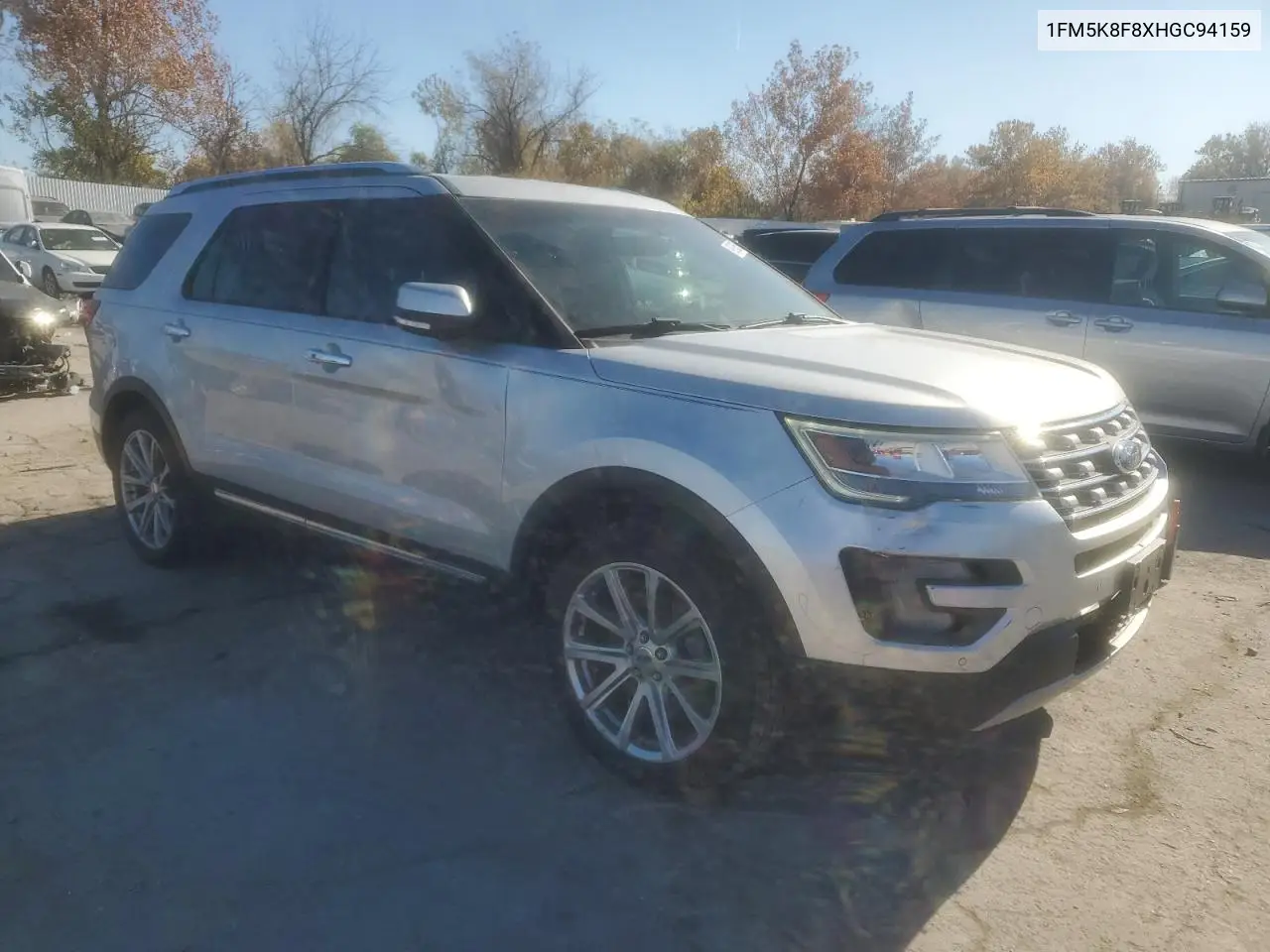 1FM5K8F8XHGC94159 2017 Ford Explorer Limited