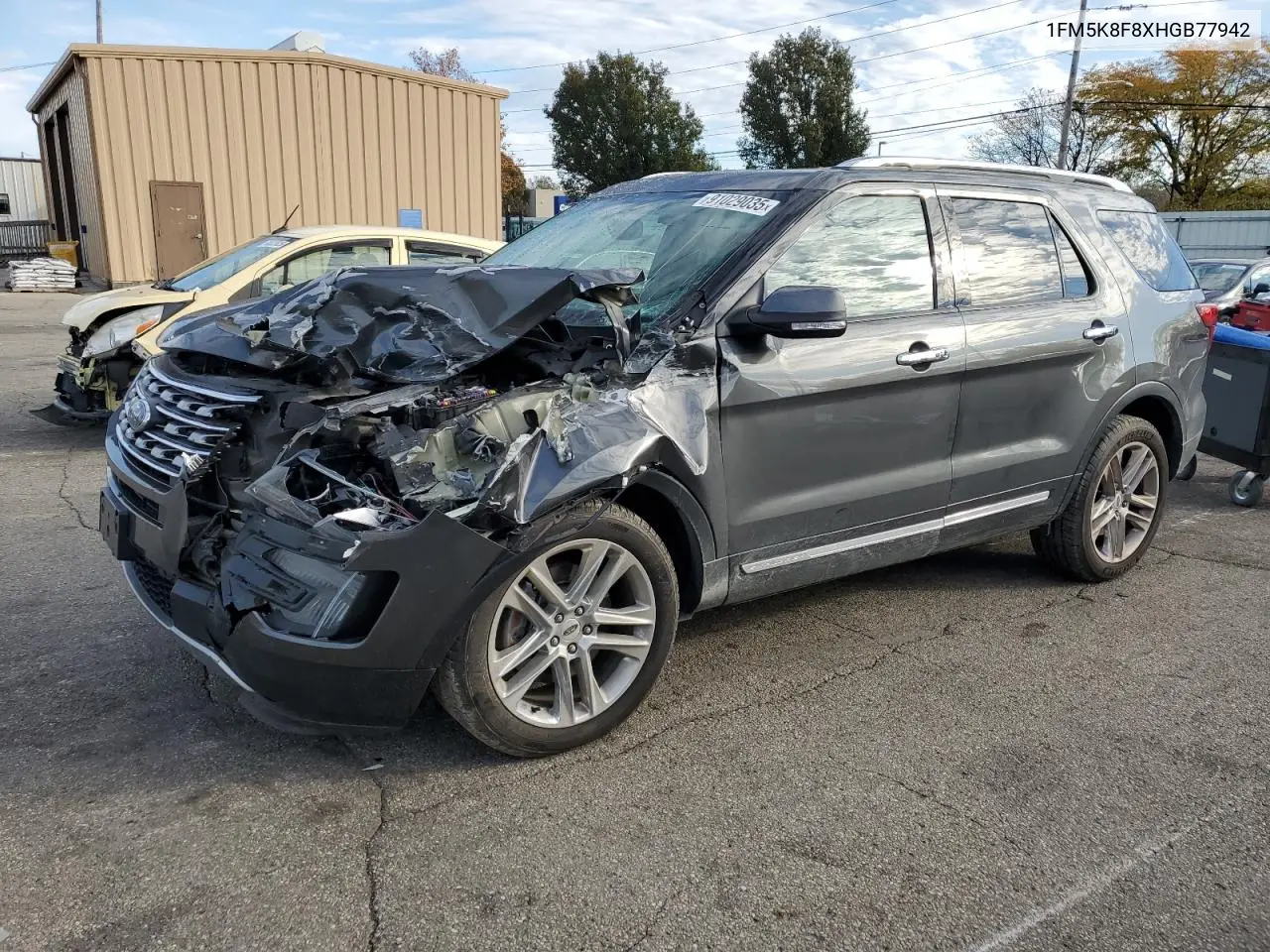 1FM5K8F8XHGB77942 2017 Ford Explorer Limited