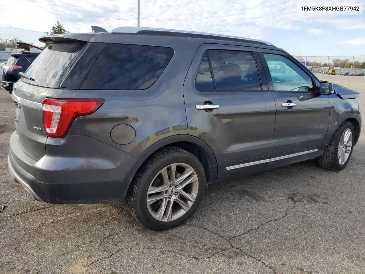1FM5K8F8XHGB77942 2017 Ford Explorer Limited