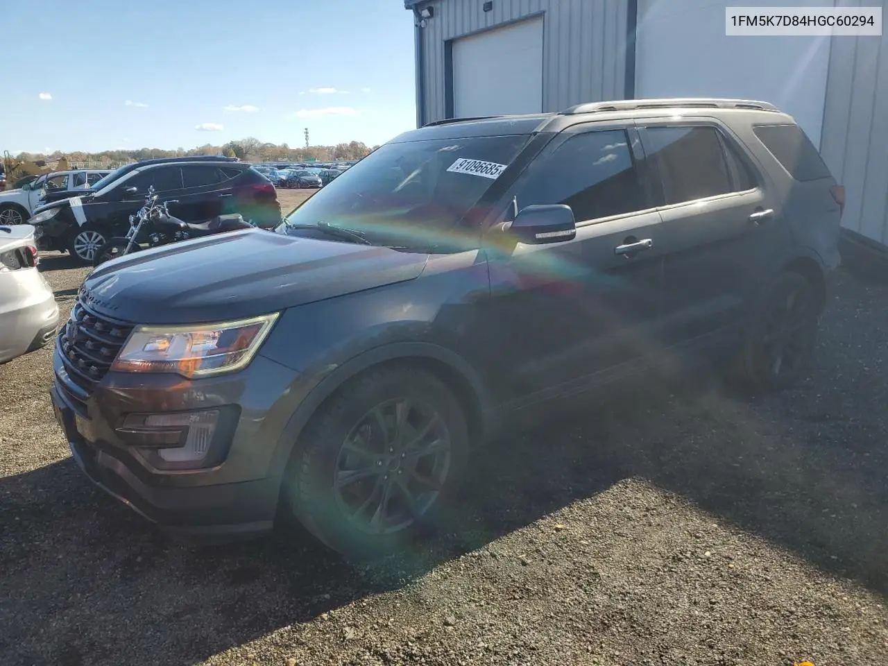 1FM5K7D84HGC60294 2017 Ford Explorer Xlt