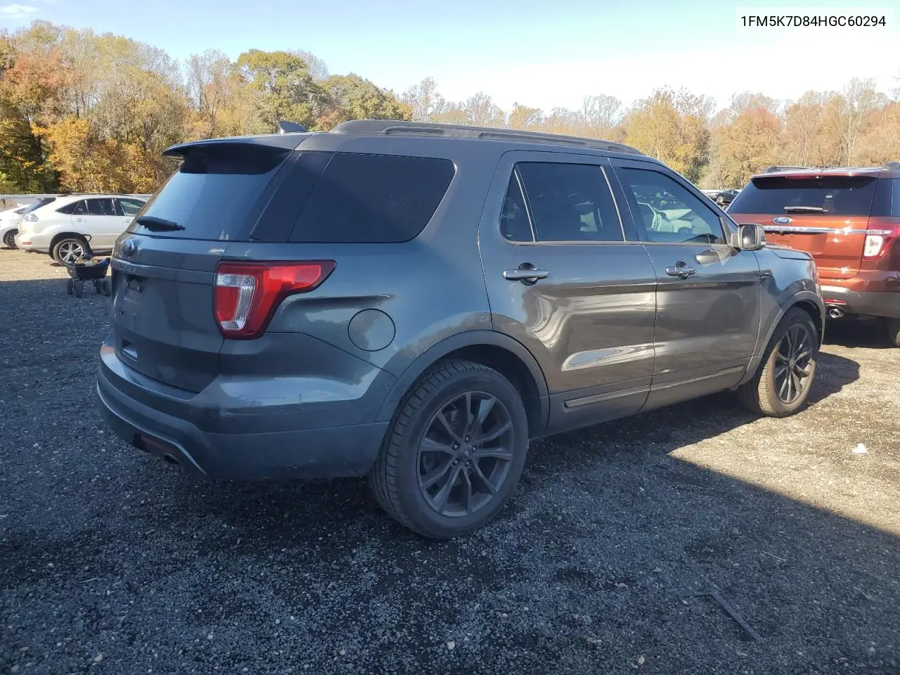 1FM5K7D84HGC60294 2017 Ford Explorer Xlt