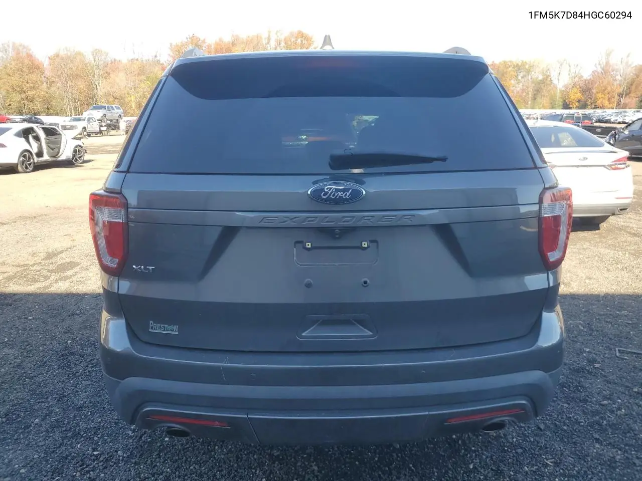 1FM5K7D84HGC60294 2017 Ford Explorer Xlt