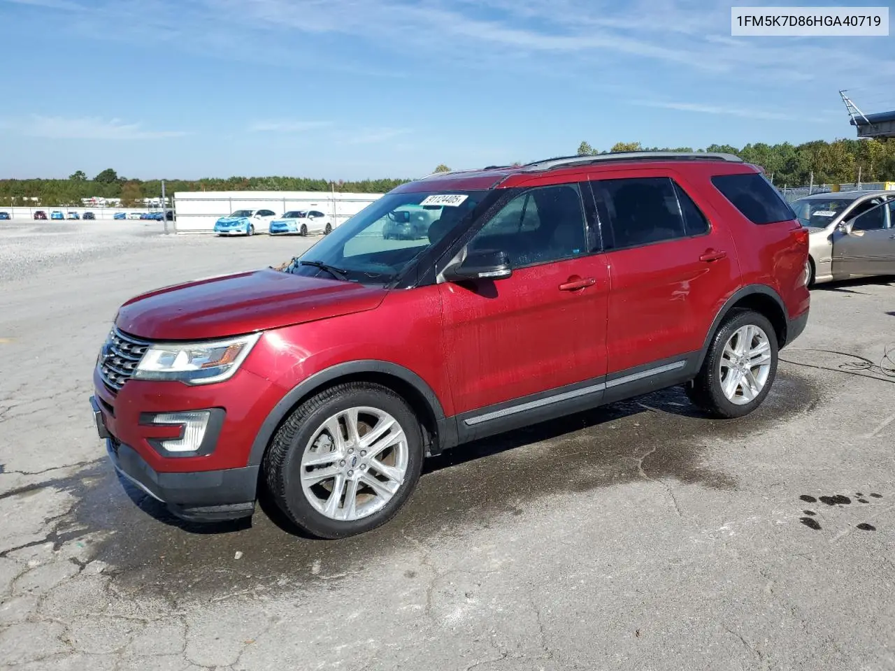 1FM5K7D86HGA40719 2017 Ford Explorer Xlt