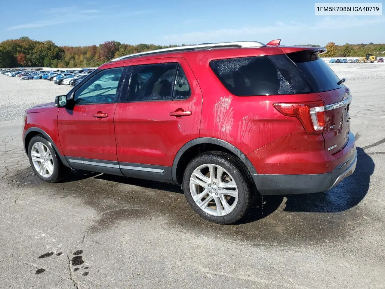1FM5K7D86HGA40719 2017 Ford Explorer Xlt