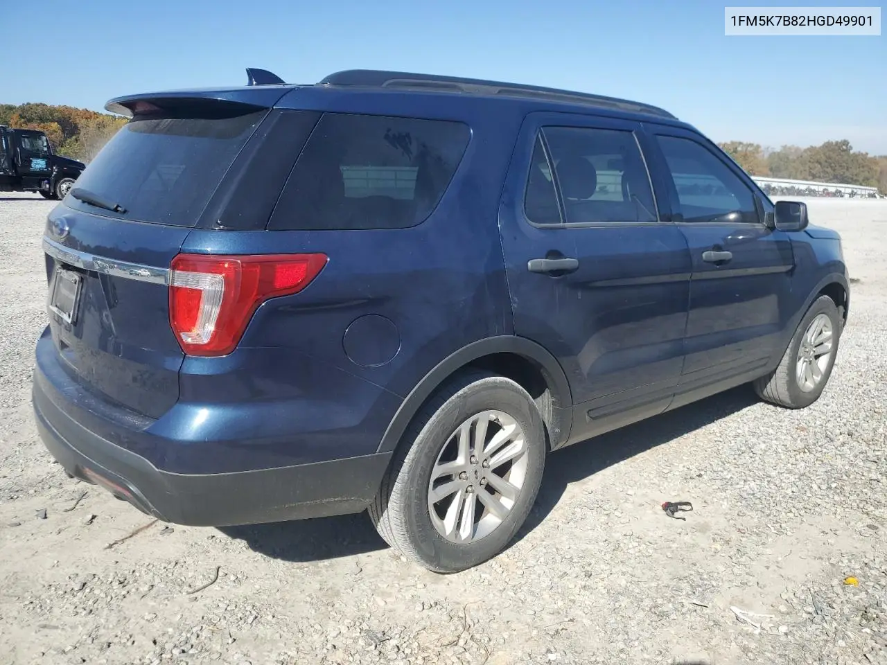 1FM5K7B82HGD49901 2017 Ford Explorer